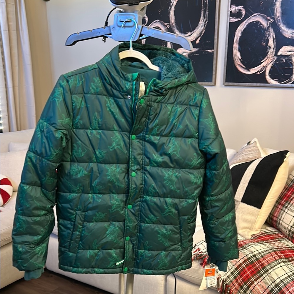 Boys Dinosaur Coat